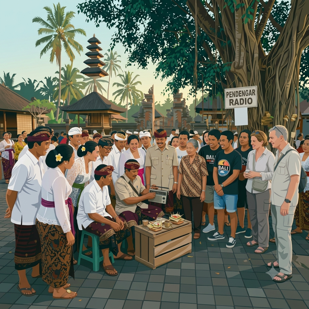 pendengar radio mix